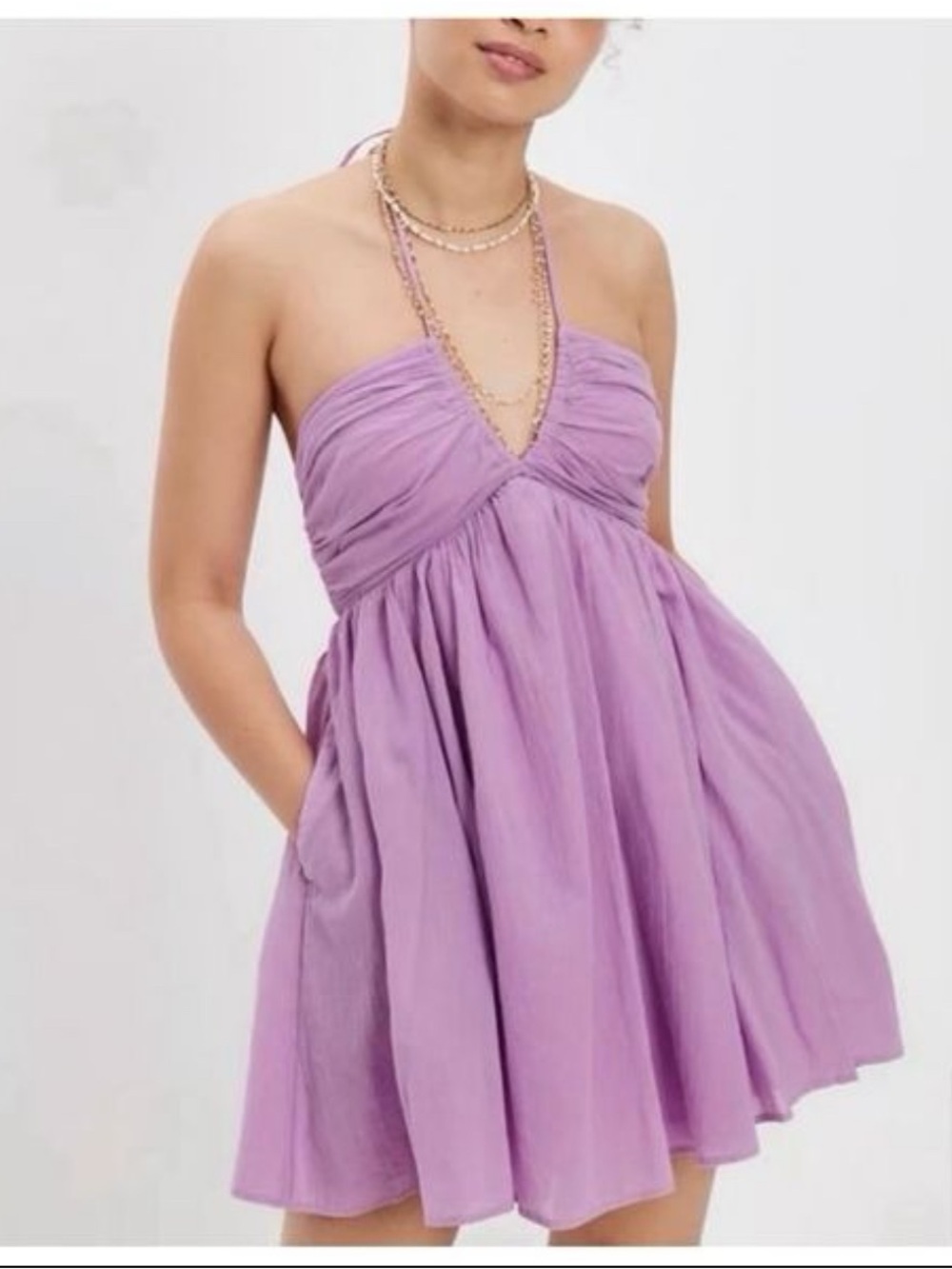 American eagle purple dress